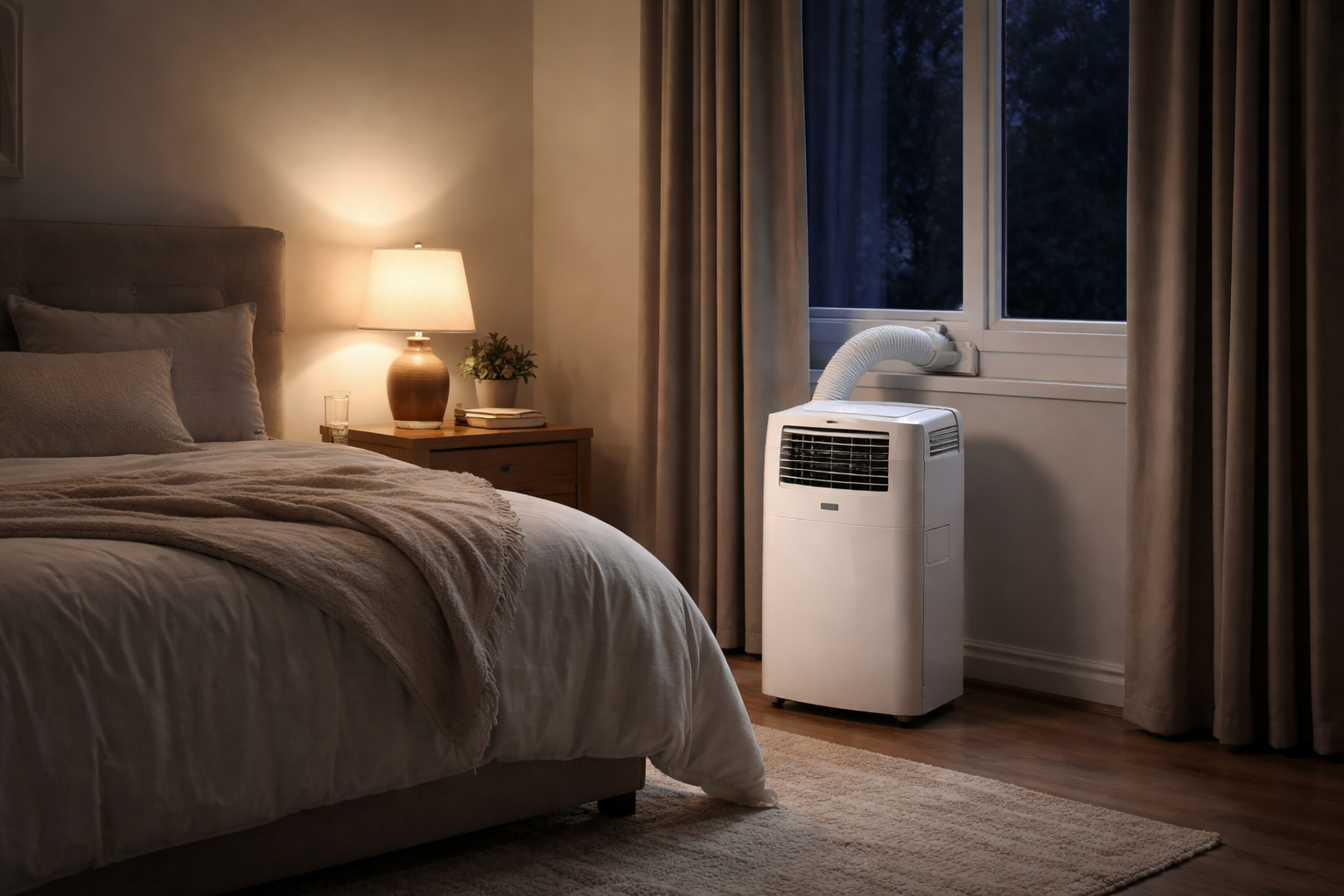 How Loud Is a Portable Air Conditioner at Night? (Quiet dB Levels Explained)